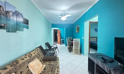 Apartamento com 2 dormitórios à venda, 63 m² por R$ 490.000,00 - Vilamar - Praia Grande/SP