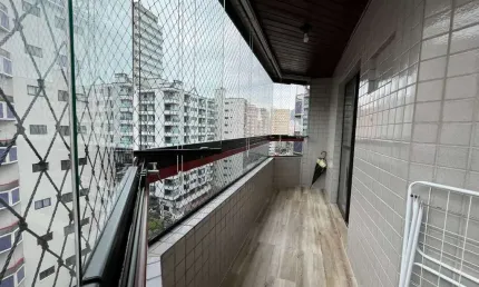 Apartamento com 2 dormitórios à venda, 80 m² - Vila Guilhermina - Praia Grande/SP