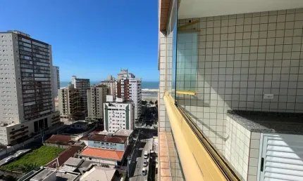 Apartamento com 2 dormitórios à venda, 88 m² - aviação - praia grande/sp