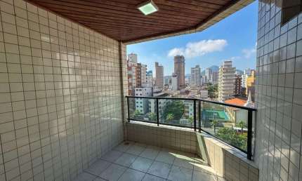 Apartamento para locação na Vila Guilhermina em Praia Grande - SP