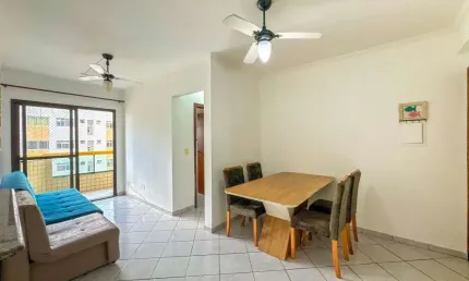 Apartamento com 1 dormitório à venda, 54 m² por r$ 295.000,00 - tupi - praia grande/sp
