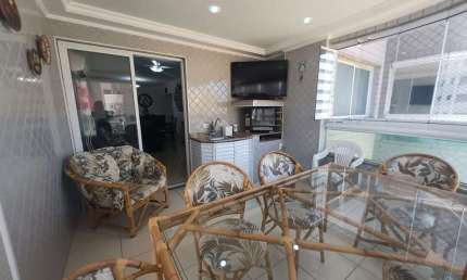 Apartamento com 2 dormitórios à venda, 123 m² por R$ 640.000,00 - Tupi - Praia Grande/SP