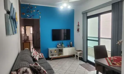 Apartamento com 1 dormitório à venda, 62 m² por r$ 280.000,00 - vila guilhermina - praia grande/sp