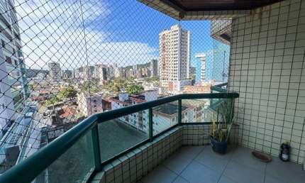 Apartamento para alugar no Canto do Forte em Praia Grande - SP.