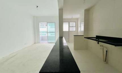 Apartamento novo à venda na Vila Assunção em Praia Grande - SP.
