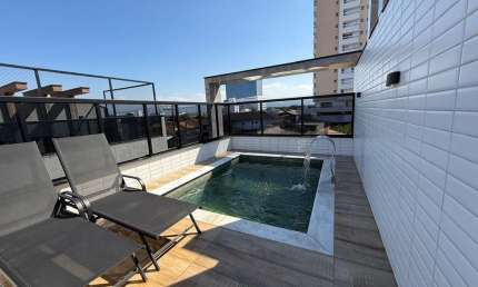 Sobrado Triplex alto padrão à venda na Guilhermina em Praia Grande - SP