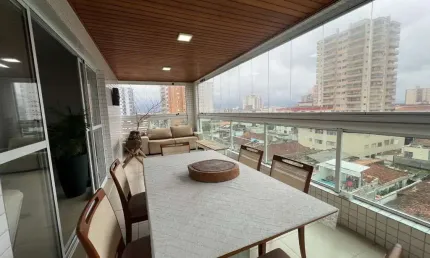 Apartamento para locação na Vila Assunção em Praia Grande - SP