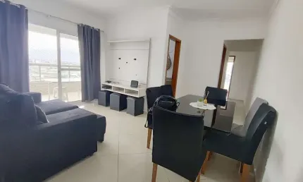 Apartamento com 3 quartos para alugar na Rua Espírito Santo, 391, Canto do Forte, Praia Grande