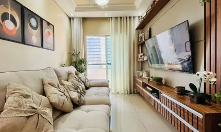 Apartamento com planejados à venda na ocian em praia grande - sp