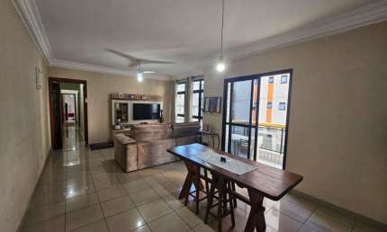 Apartamento com 2 dormitórios à venda, 90 m² por R$ 450.000,00 - Vila Guilhermina - Praia Grande/SP