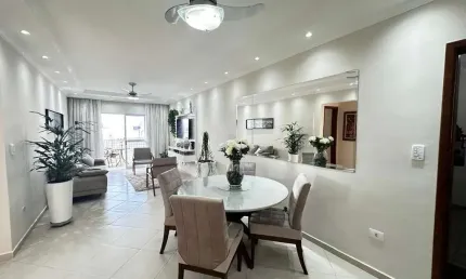 Apartamento com 2 dormitórios à venda, 90 m² por r$ 590.000,00 - vila guilhermina - praia grande/sp