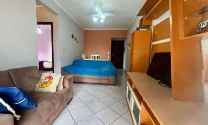 Apartamento com 2 dormitórios à venda, 66 m² por r$ 370.000,00 - tupi - praia grande/sp