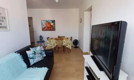 Apartamento com 1 dormitório para alugar, 40 m² por R$ 2.000,02/mês - Tupi - Praia Grande/SP