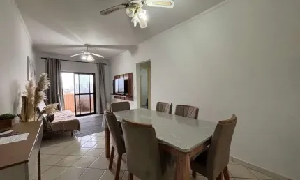 Apartamento com 2 dormitórios para alugar, 76 m² por R$ 2.800,02/mês - Vilamar - Praia Grande/SP