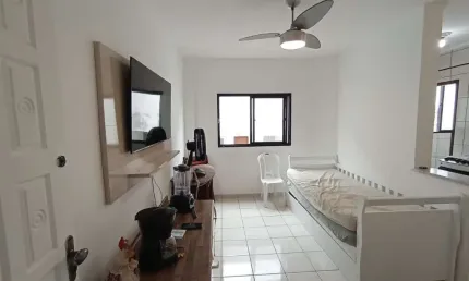 Apartamento com 1 dormitório à venda, 64 m² por r$ 255.000,00 - mirim - praia grande/sp