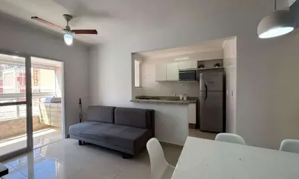 Apartamento com 1 dormitório, 67 m² - venda por R$ 490.000,00 ou aluguel por R$ 3.500,02/mês - Aviação - Praia Grande/SP