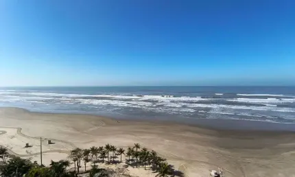 Apartamento com 1 dormitório para alugar, 50 m² por R$ 2.200,01/mês - Vila Balneária - Praia Grande/SP