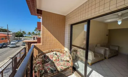 Apartamento com 2 quartos para alugar na Rua Marquês de Monte Alegre, 51, Jardim Imperador, Praia Grande