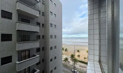 Apartamento com 2 dormitórios para alugar, 75 m² por r$ 2.500,02/mês - aviação - praia grande/sp