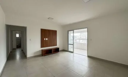 Apartamento com 2 dormitórios para alugar, 88 m² por r$ 4.500,01/mês - canto do forte - praia grande/sp