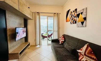 Apartamento com 2 dormitórios para alugar, 55 m² por r$ 3.000,01/mês - vila guilhermina - praia grande/sp