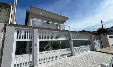Casa com 2 dormitórios à venda, 56 m² por r$ 315.000,00 - vila tupiri - praia grande/sp