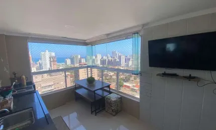Apartamento com 3 dormitórios à venda, 95 m² por r$ 950.000,00 - canto do forte - praia grande/sp