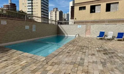 Apartamento com 1 dormitório à venda, 42 m² por r$ 248.000,00 - tupi - praia grande/sp