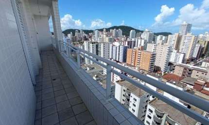Cobertura com 2 quartos à venda na Rua Rui Barbosa, 511, Canto do Forte, Praia Grande