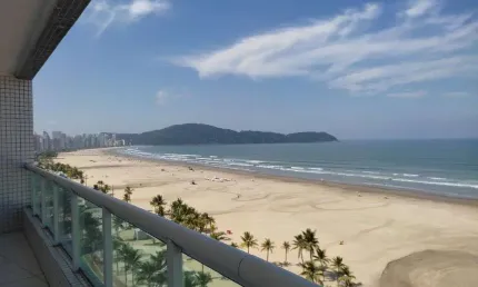 Apartamento com 3 dormitórios à venda, 123 m² por R$ 1.300.000,00 - Vila Guilhermina - Praia Grande/SP