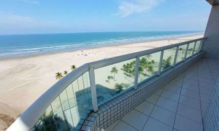Comprar Apartamento 3 quartos Guilhermina Praia Grande SP  Apartamento frente mar