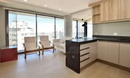 Apartamento com 1 dormitório, 62 m² - venda por R$ 1.390.000,00 ou aluguel por R$ 8.492,38/mês - Vila Madalena - São Paulo/SP