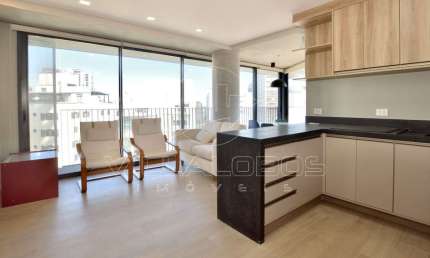 Apartamento com 1 dormitório, 62 m² - venda por R$ 1.390.000,00 ou aluguel por R$ 8.492,38/mês - Vila Madalena - São Paulo/SP