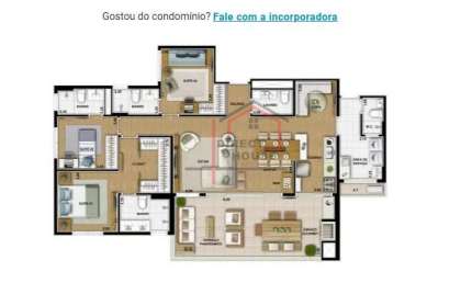 (P) Apto alto Padrão Mobiliado 3 suítes 3 vagas Vila Andrade