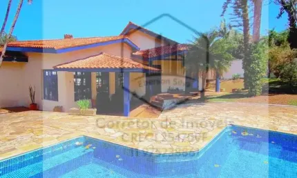 Chácara com 4 quartos(2 suítes) à venda, por r$ 1.480.000