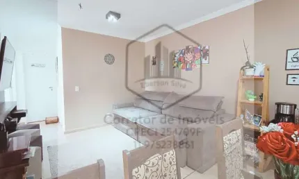 Apartamento com 3 quartos(1 suíte) à venda, 74,00m² em cotia