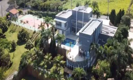 Chácara com 5 quartos, 5250 m² - venda por r$ 6.900.000 ou aluguel por r$ 26.700 - colinas do mosteiro de itaici - indaiatuba/sp