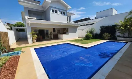 Imponente Sobrado à Venda em Indaiatuba - Condomínio Terra Magna