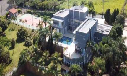 Chácara com 5 Quartos, 5250 m² - venda por R$ 6.900.000 ou aluguel por R$ 26.700 - Colinas do Mosteiro de Itaici - Indaiatuba/SP