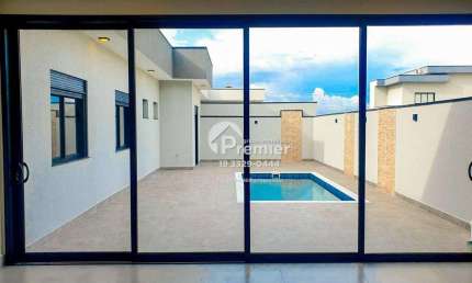 Casa com 3 dormitórios à venda, 208 m² por R$ 1.590.000,00 - Condomínio Piemonte - Indaiatuba/SP