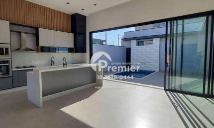 Casa com 3 Suites à venda, 190 m² por R$ 1.590.000 - Gran Reserve - Indaiatuba/SP