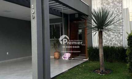 Casa com 2 dormitórios à venda, 105 m² por R$ 830.000,00 - Jardim Park Real - Indaiatuba/SP