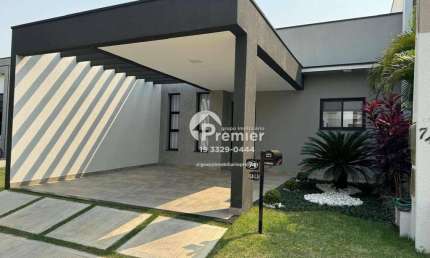 Casa com 3 dormitórios à venda, 105 m² por R$ 850.000 - Jardins do Império - Indaiatuba/SP