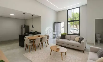 Casa com 3 dormitórios à venda, 137 m² por R$ 1.200.000,00 - Condomínio Brescia  - Indaiatuba/SP