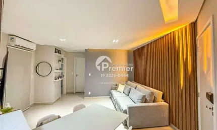 Apartamento com 2 dormitórios à venda, 57 m² por R$ 480.000,00 - Plaza Bella Vista - Indaiatuba/SP