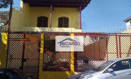 Sobrado com 3 dormitórios para alugar, 200 m² por R$ 6.350,00/mês - Jardim Santa Mena - Guarulhos/SP