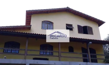 Chácara com 4 dormitórios à venda, 1000 m² por r$ 650.000,00 - vila arnoni - mairiporã/sp