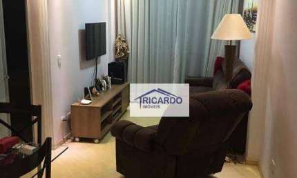 Apartamento com 2 dormitórios à venda, 74 m² por R$ 370.000,00 - Vila Rosália - Guarulhos/SP