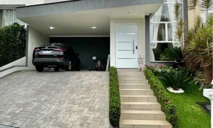 Casa em condomínio fechado com 3 quartos para alugar na Avenida Elias Maluf, 3305, Wanel Ville, Sorocaba, 142 m2 por R$ 6.590