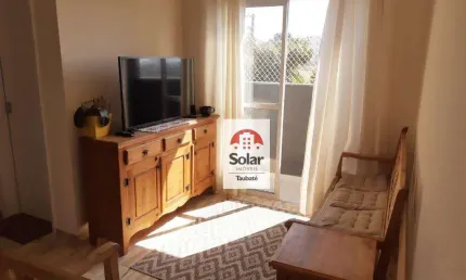 Apartamento com 2 dormitórios à venda, 62m² por r$ 220.000 - jardim paulista - taubaté/sp